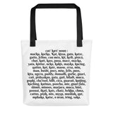 The Name of The Cat - Tote bag