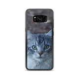 The Watchful Cat Samsung Phone Case - suitable for Samsung Galaxy  S7, S7 Edge, S8 and S8+