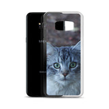 The Watchful Cat Samsung Phone Case - suitable for Samsung Galaxy  S7, S7 Edge, S8 and S8+