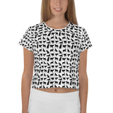 Shadow cats - All-Over Print Crop Tee