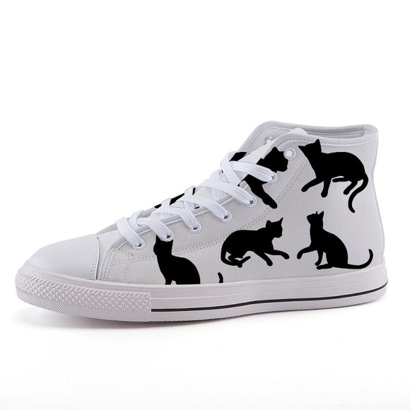 High-top fashion canvas shoes