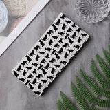 PU Leather Multi-Card Long Bifold Wallet