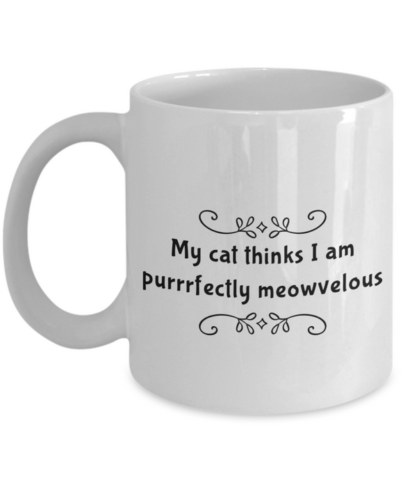 Meowvelous - White Mug
