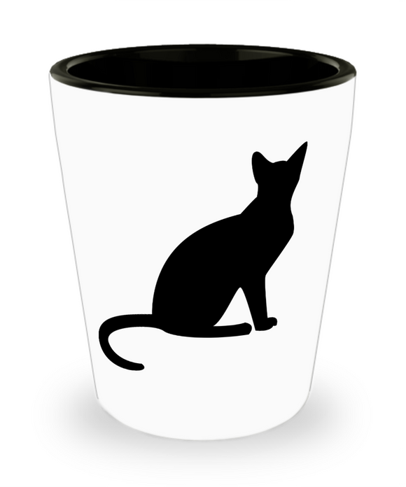 Shadow cat - Oriental - shot glass
