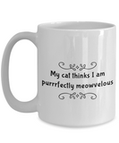 Meowvelous - White Mug
