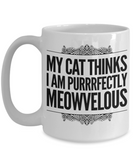 Meowvelous - White Mug