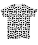 Shadow cats - Allover print - Unisex Tshirt