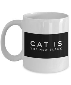 Cat is the new Black 2 - White Mug