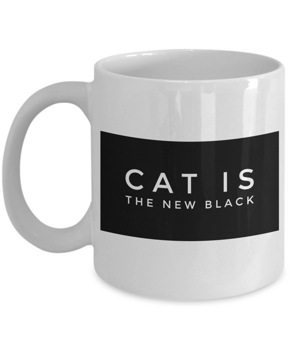 Cat is the new Black 2 - White Mug