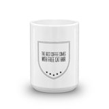 The best coffee comes with free cat hair - White Mug