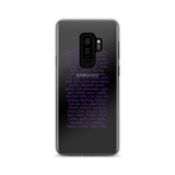 The Name of The Cat - Samsung Phone Case