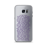 The Name of The Cat - Samsung Phone Case