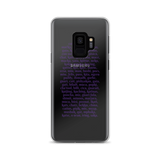 The Name of The Cat - Samsung Phone Case