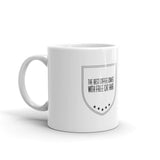 The best coffee comes with free cat hair - White Mug