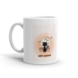 Happy Haunting Kitty - White Mug