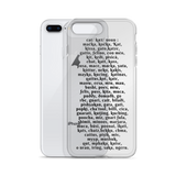 The Name of The Cat - iPhone Case