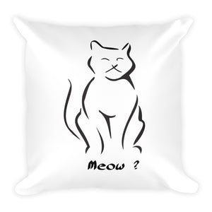 Meow - Cushion with insert