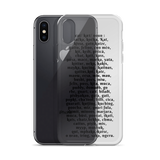 The Name of The Cat - iPhone Case